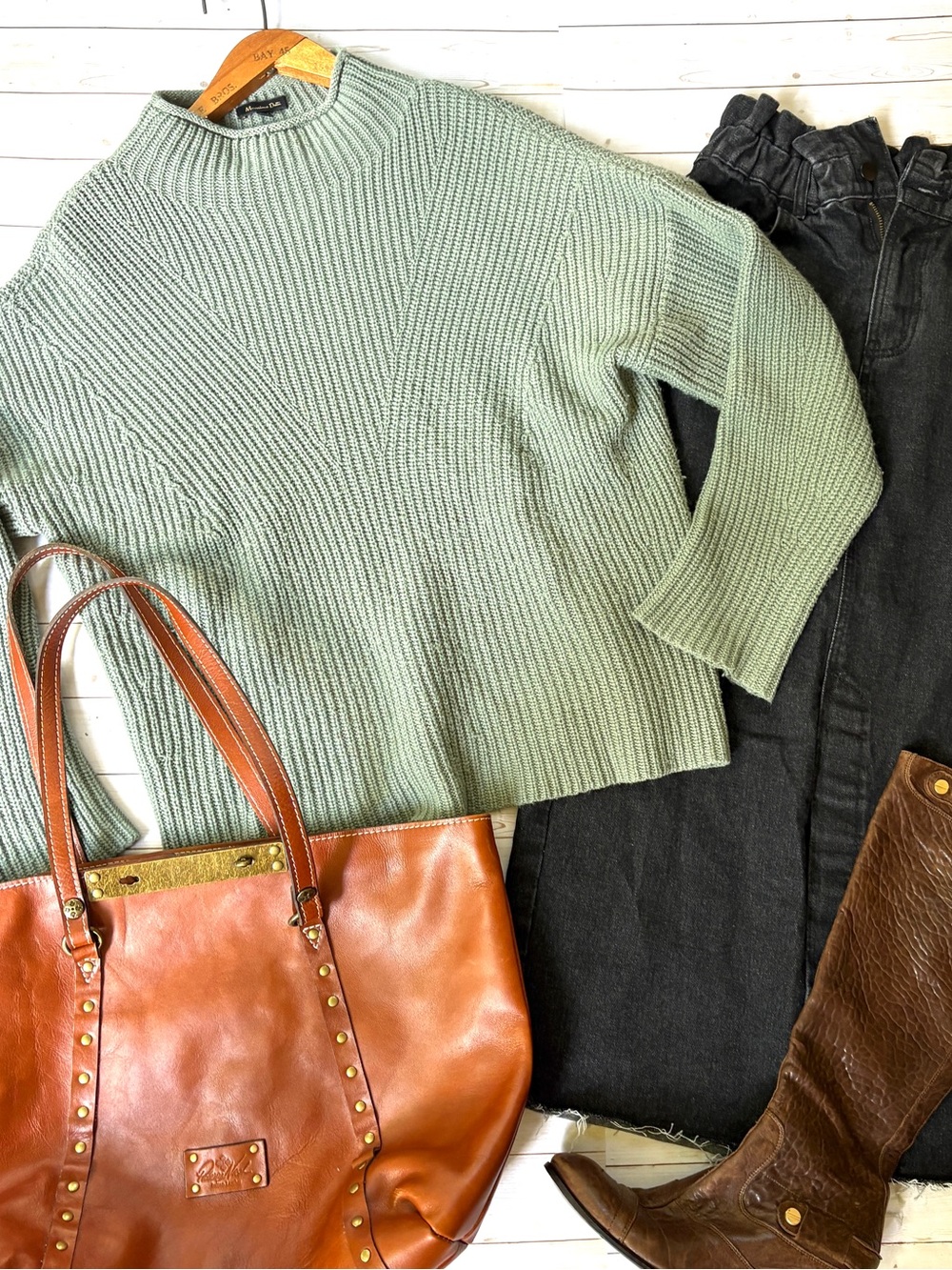 Massimo Dutti cotton yarn sweater
